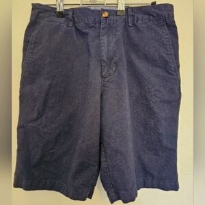 Merona Men's Dark Blue Flat Front Shorts Sz 30